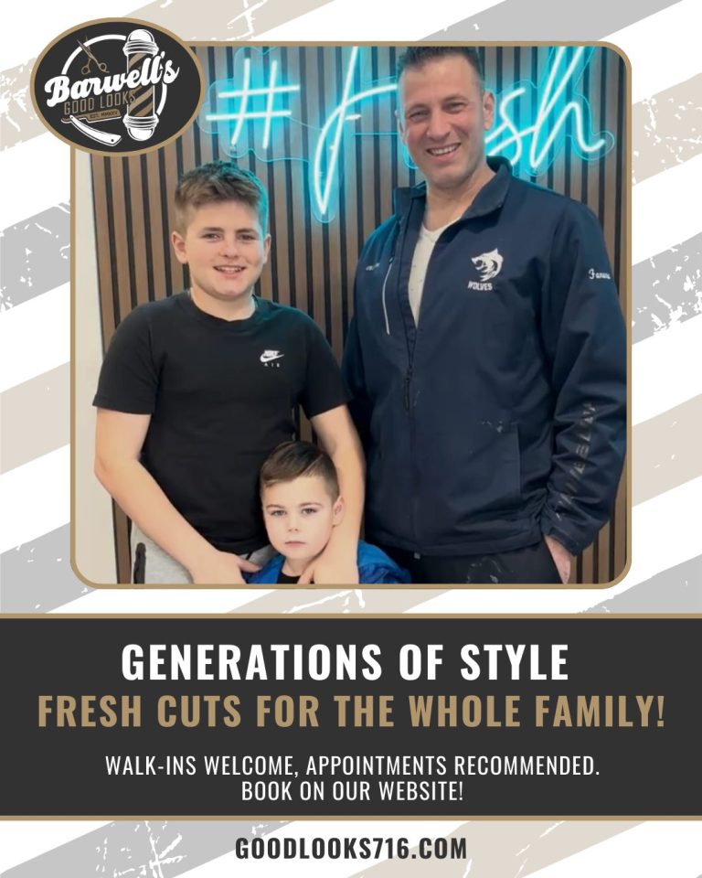 Read more about the article Barwell’s is where the whole family gets fresh.🤩