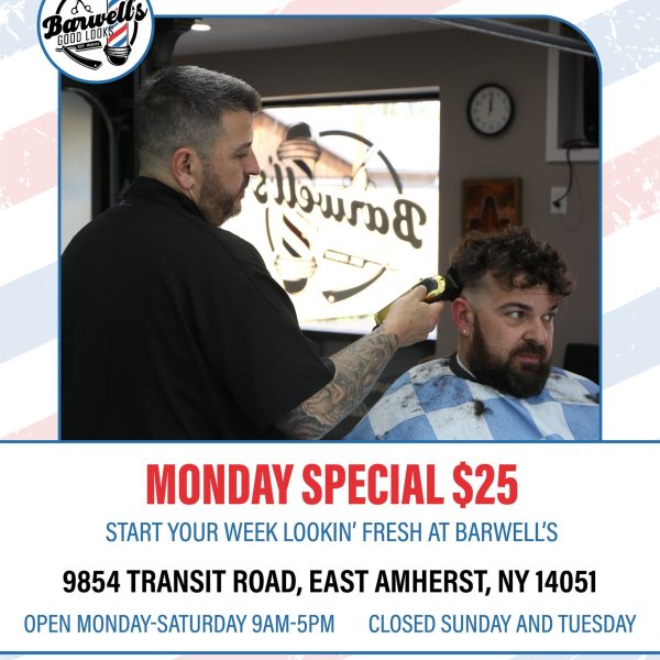 Start your week with a fresh cut! 💈