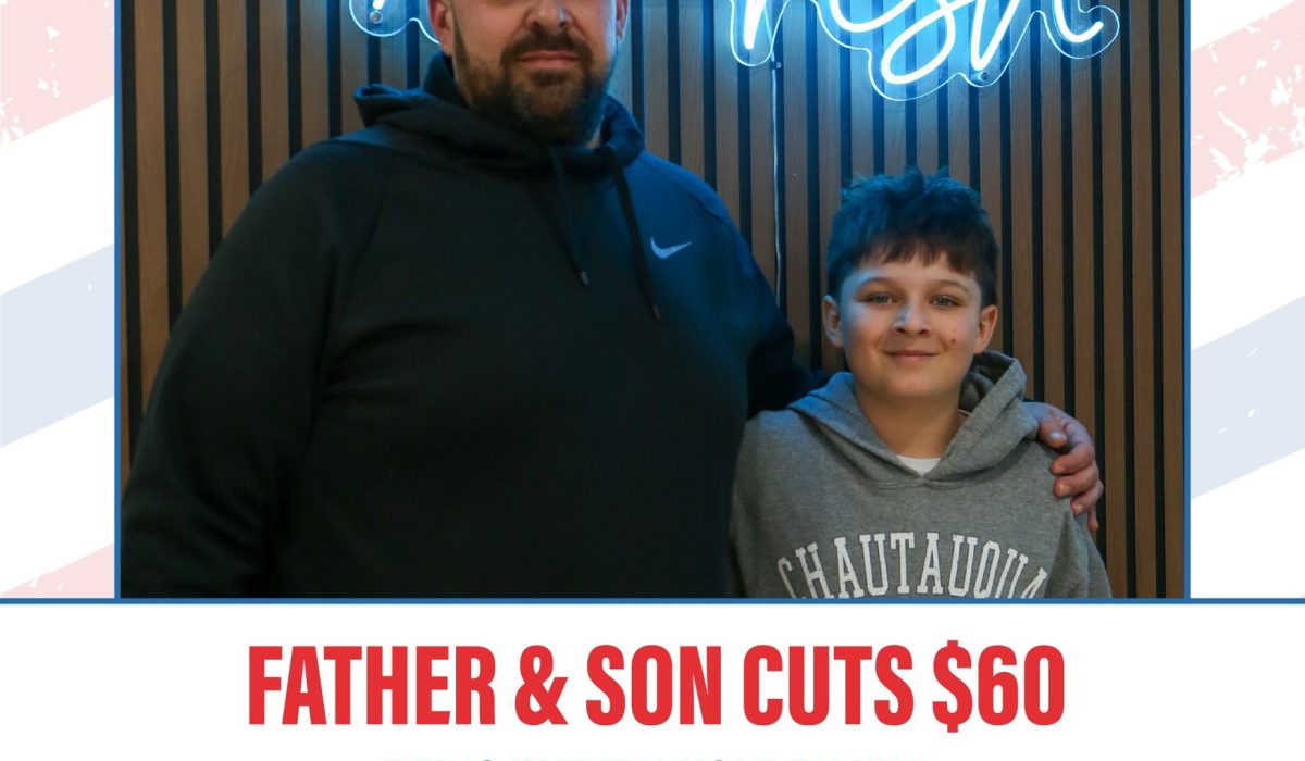 👨‍👦 Fresh cuts for the whole crew!