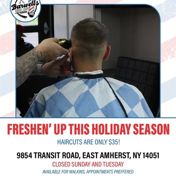 Keep your look sharp all season long 💈✨