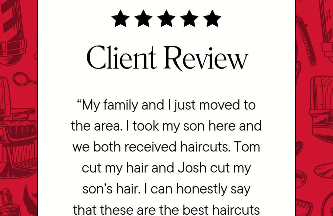 We’re all about great cuts & even better experiences ✂️✨