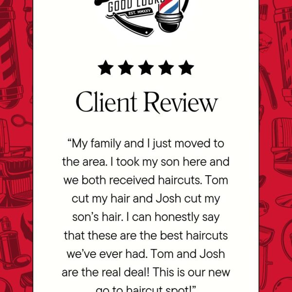 We’re all about great cuts & even better experiences ✂️✨