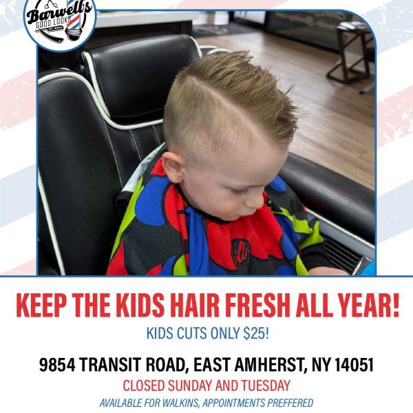 ✂️✨ Keep your little one looking sharp all year long!