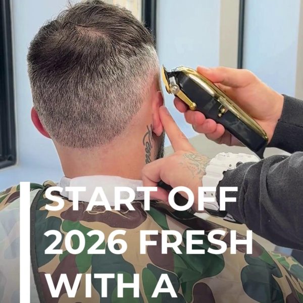 Start 2026 with a fresh cut and a fresh look! 💈✂️