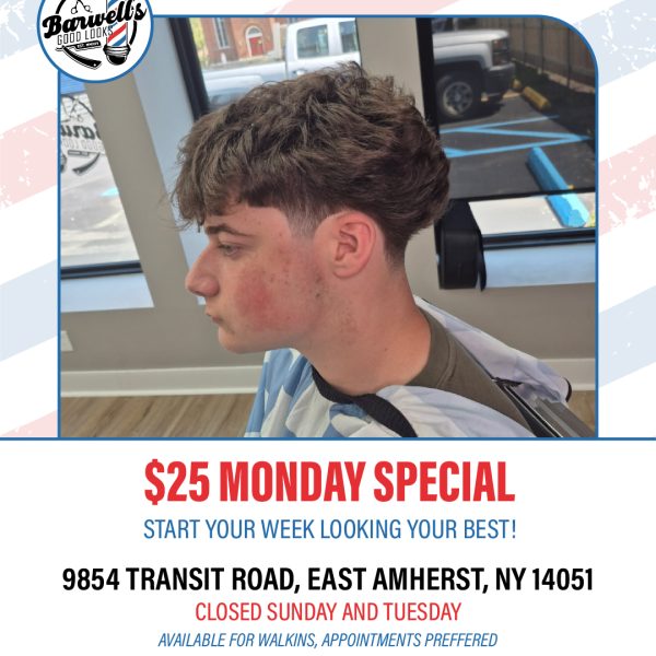 Start your week with a fresh look — for less! 💈✨