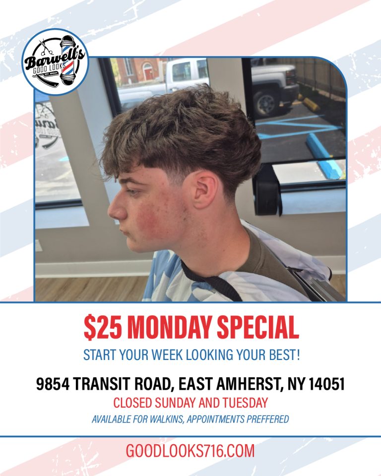 Read more about the article Start your week with a fresh look — for less! 💈✨