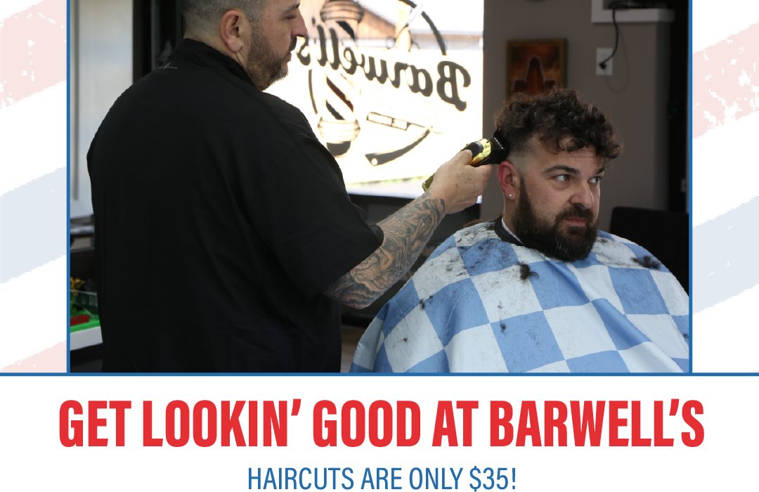 Get lookin’ good at Barwell’s