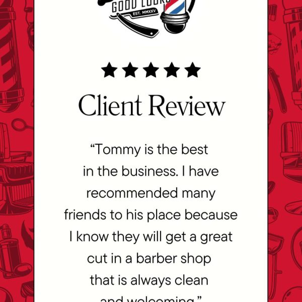 ⭐⭐⭐⭐⭐ Words like this are why we do what we do 💈