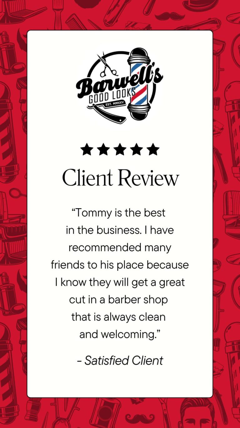 Read more about the article ⭐⭐⭐⭐⭐ Words like this are why we do what we do 💈