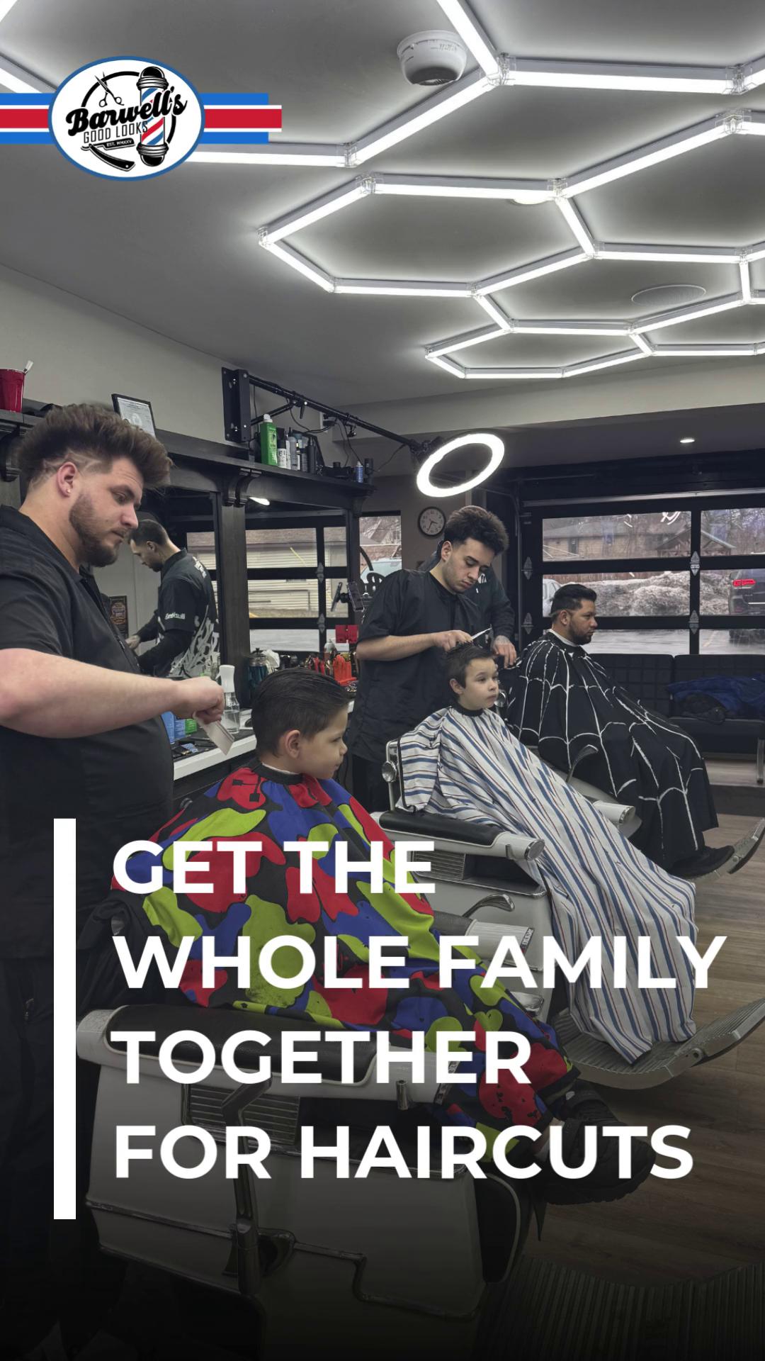 Read more about the article Bring the whole crew in for fresh cuts 💈✂️