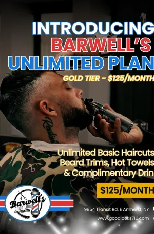 Unlimited Haircuts for Month $125/mo
