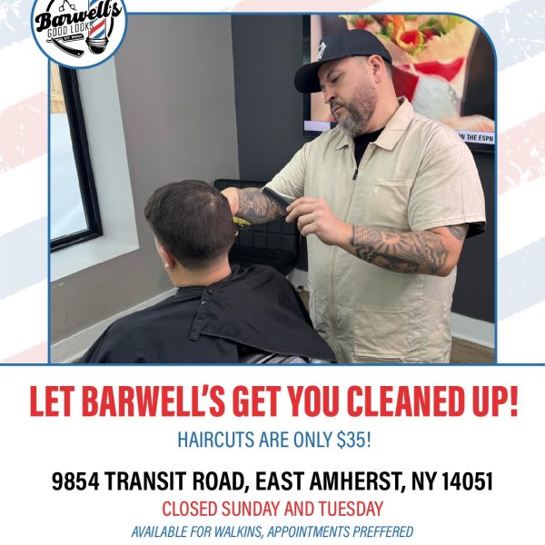 Time for a clean-up? Barwell’s has you covered 💈✂️