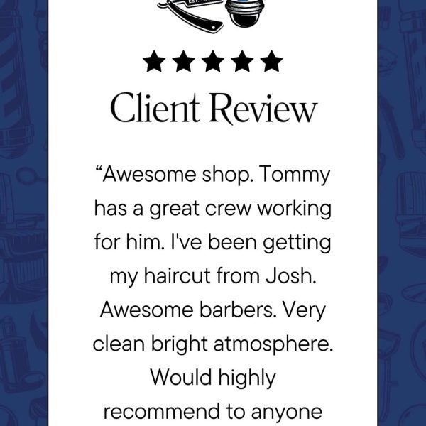 Another 5-star review for Barwell’s Good Looks ⭐⭐⭐⭐⭐