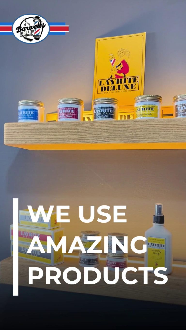 Read more about the article We use amazing products so you get an amazing haircut every time 💈✨