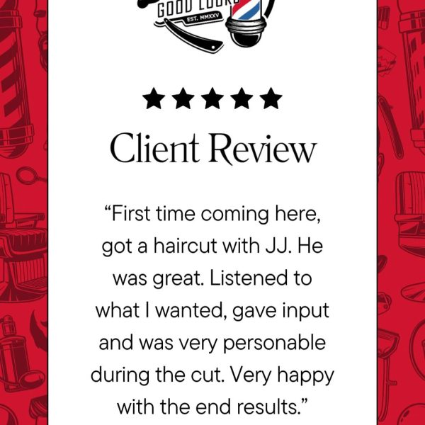 Another happy client in the chair ⭐⭐⭐⭐⭐💈