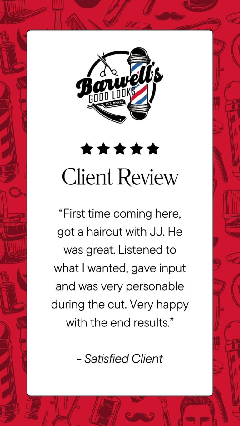 Read more about the article Another happy client in the chair ⭐⭐⭐⭐⭐💈