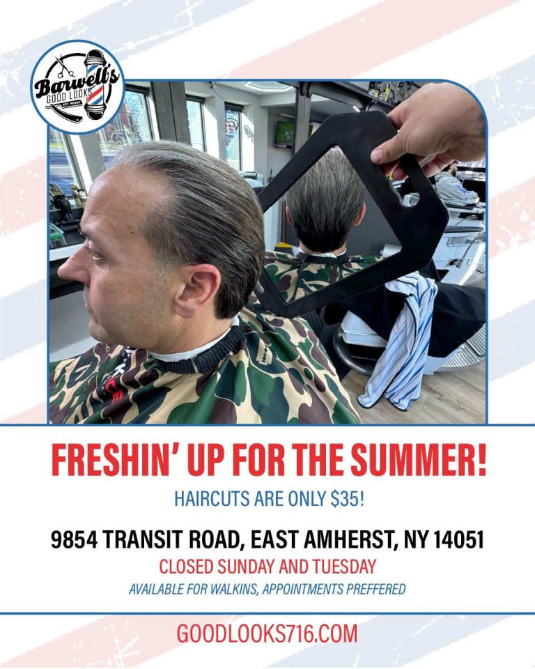 Read more about the article Freshen up for the summer at Barwell’s ☀️💈