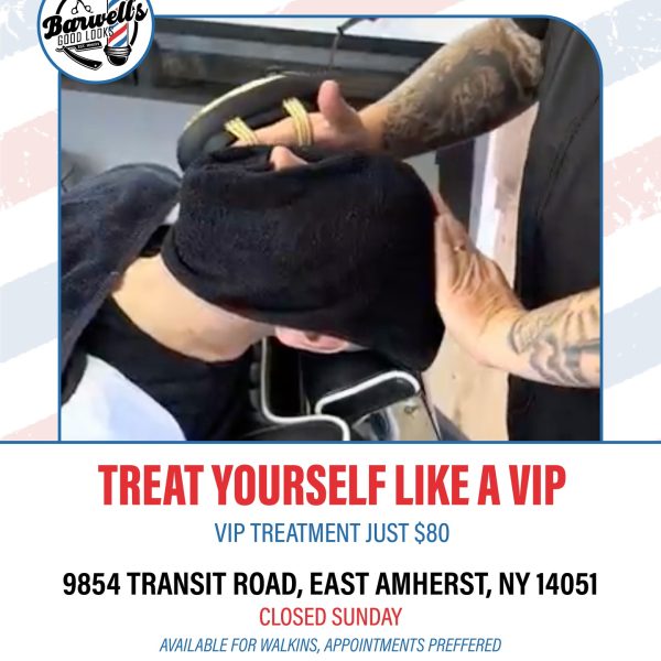 Take your grooming routine to the next level with our VIP Treatment