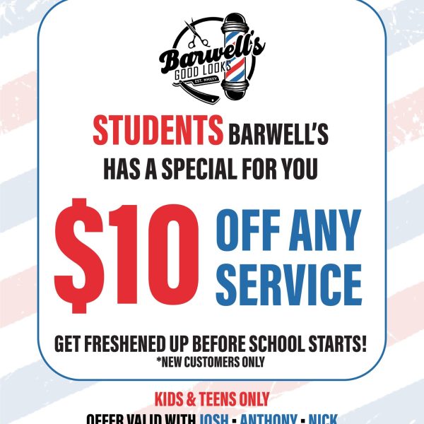 🎓✂️ STUDENTS, GET FRESH FOR LESS!