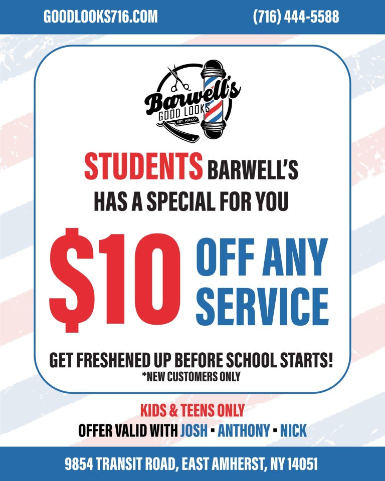 Read more about the article 🎓✂️ STUDENTS, GET FRESH FOR LESS!